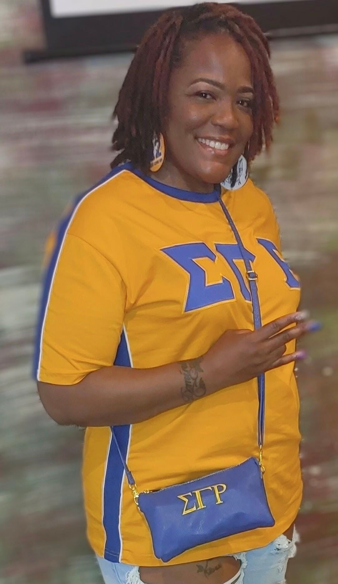 Sigma Gamma Rho Gold Premium Shirt