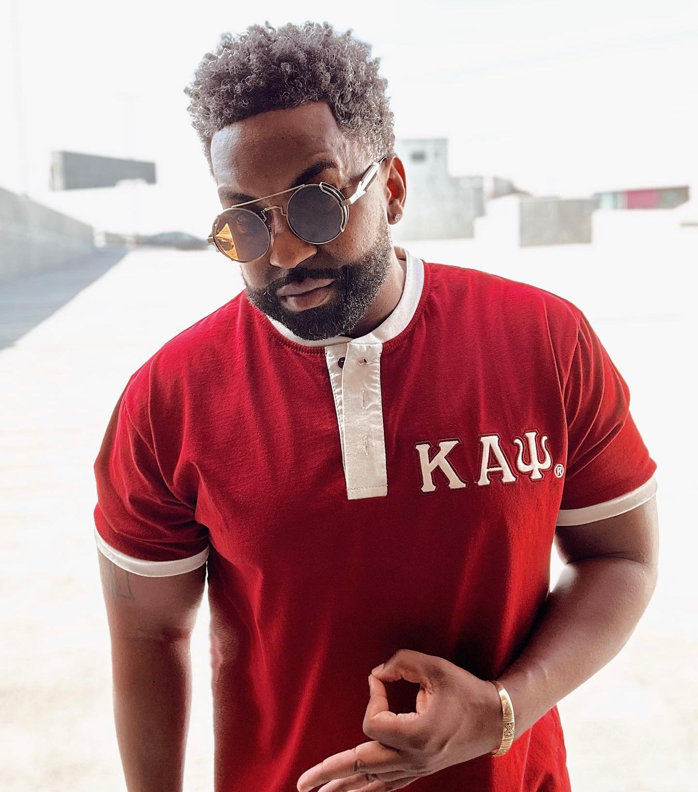 Kappa Krimson Premium Henley Shirt