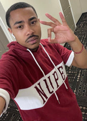 Kappa Krimson NUPE SS Hoodie