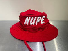 Nupe Red Boonie Hat
