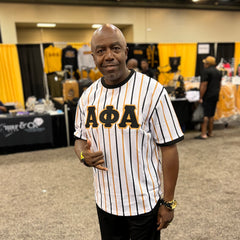 Alpha Pinstripes Baseball Jersey