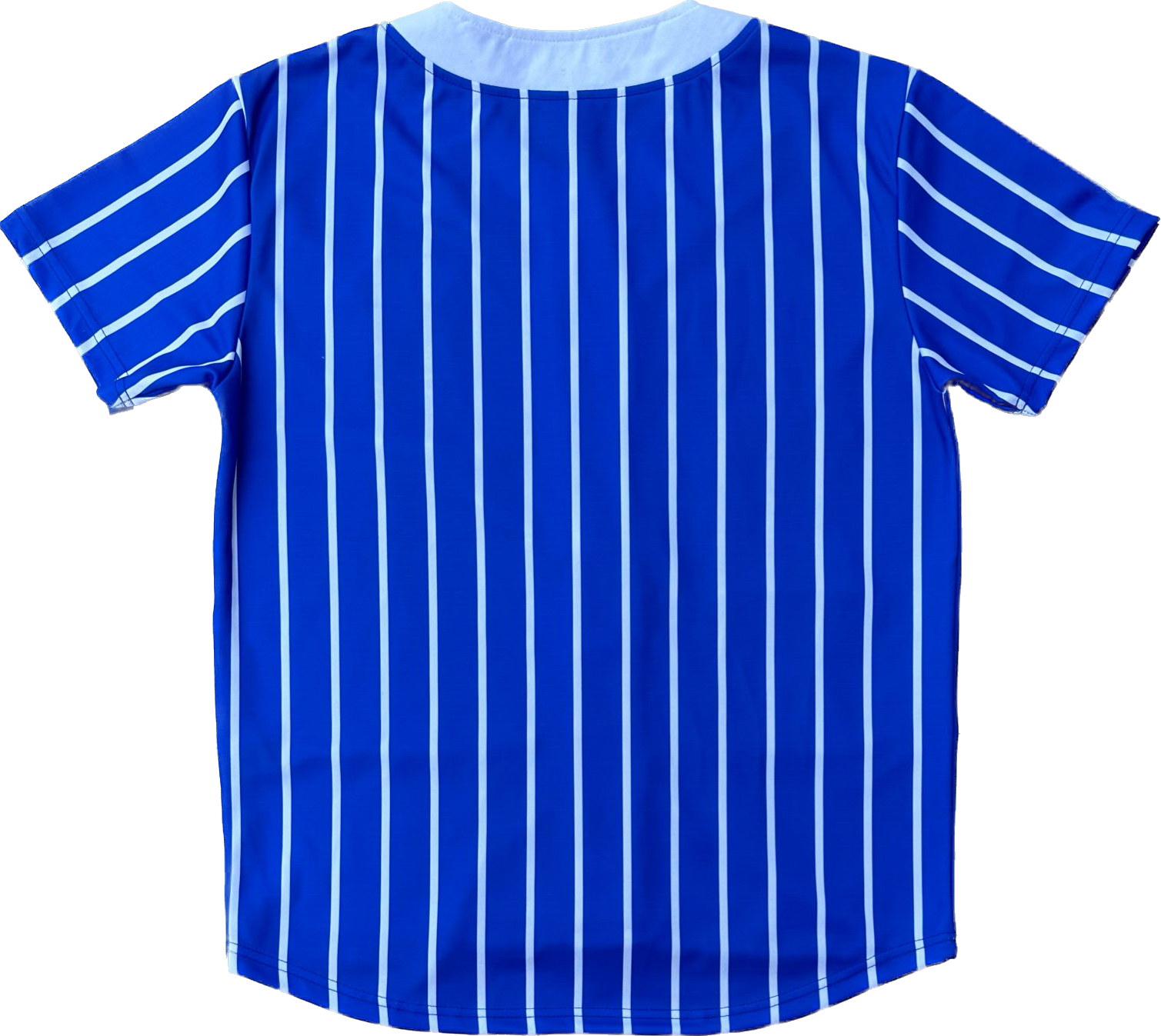 Sigma Pinstripe Button Up Baseball Jersey