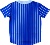 Sigma Pinstripe Button Up Baseball Jersey