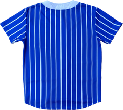 Sigma Pinstripe Button Up Baseball Jersey