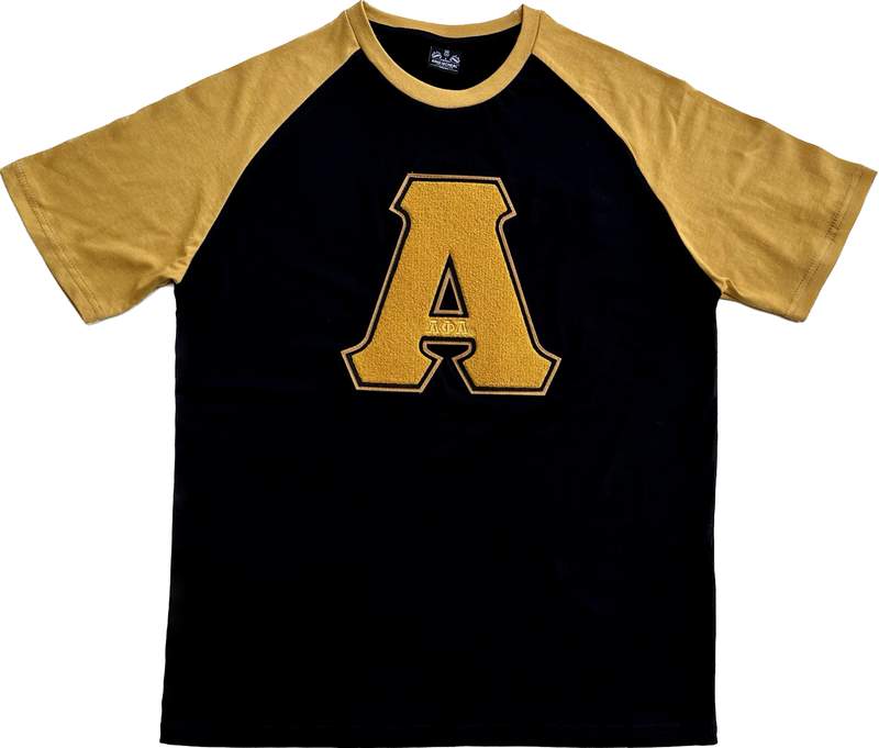 Alpha Big A Premium Raglan Tshirt