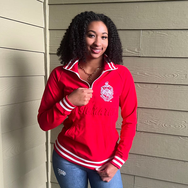 Delta Quarter Zip Sweatshirt Unisex