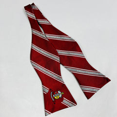 Kappa Crimson Monogram BowTie