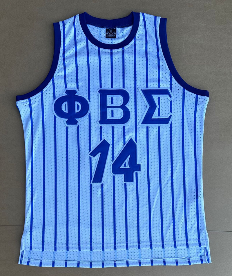 Sigma Pinstripe Basketball Jersey