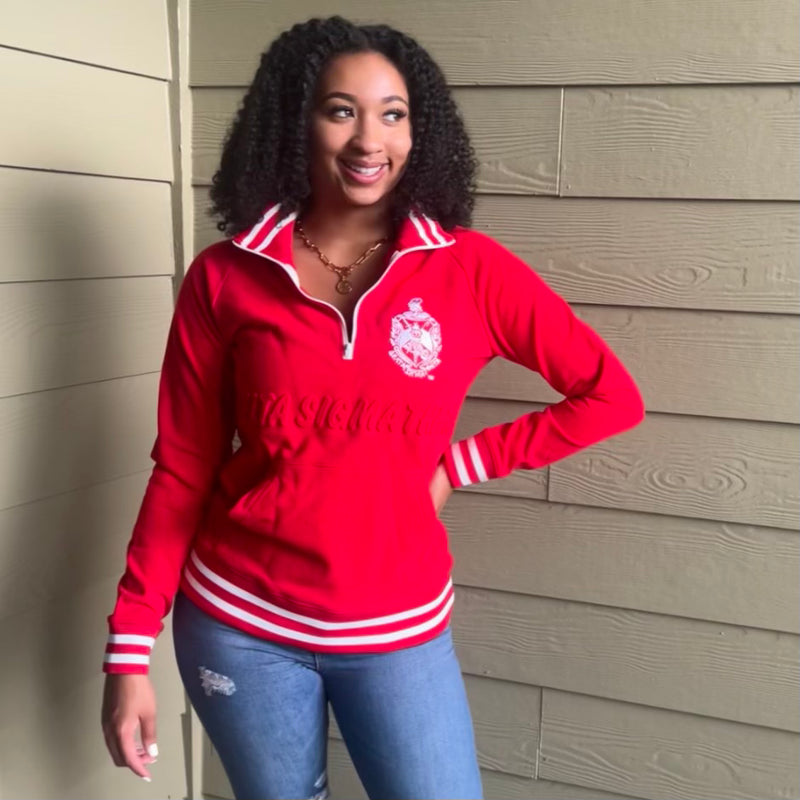 Delta Quarter Zip Sweatshirt Unisex