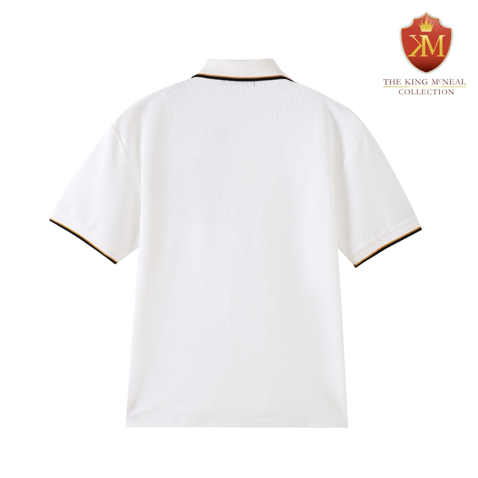 Alpha White Premium Polo Shirt