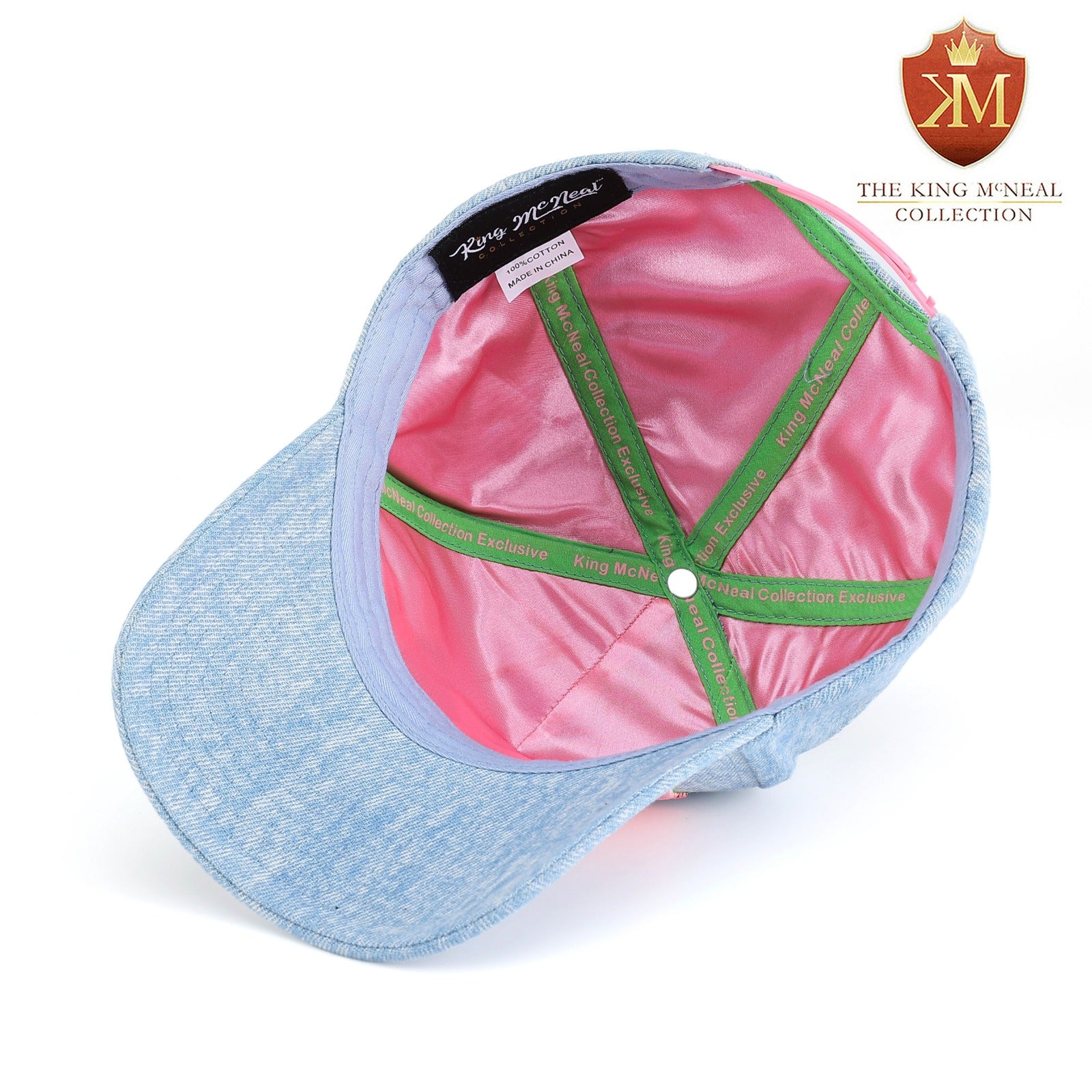 AKA Light Denim Snapback Hat