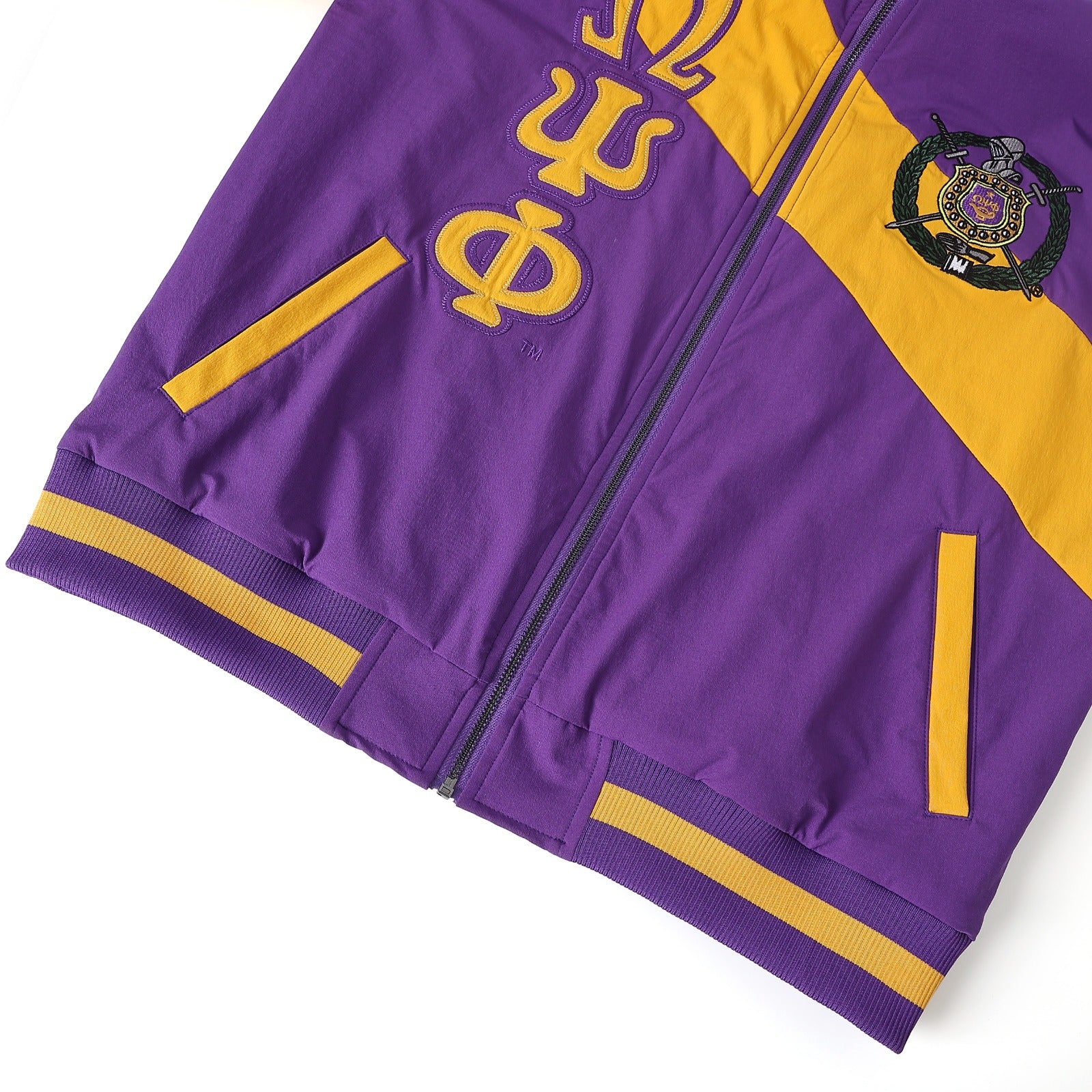 Omega Full-Zip Windbreaker Jacket