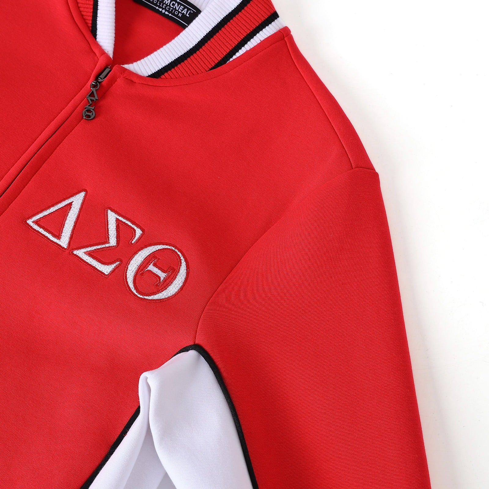 Delta Red Air Tech Fleece Warm Up Jacket