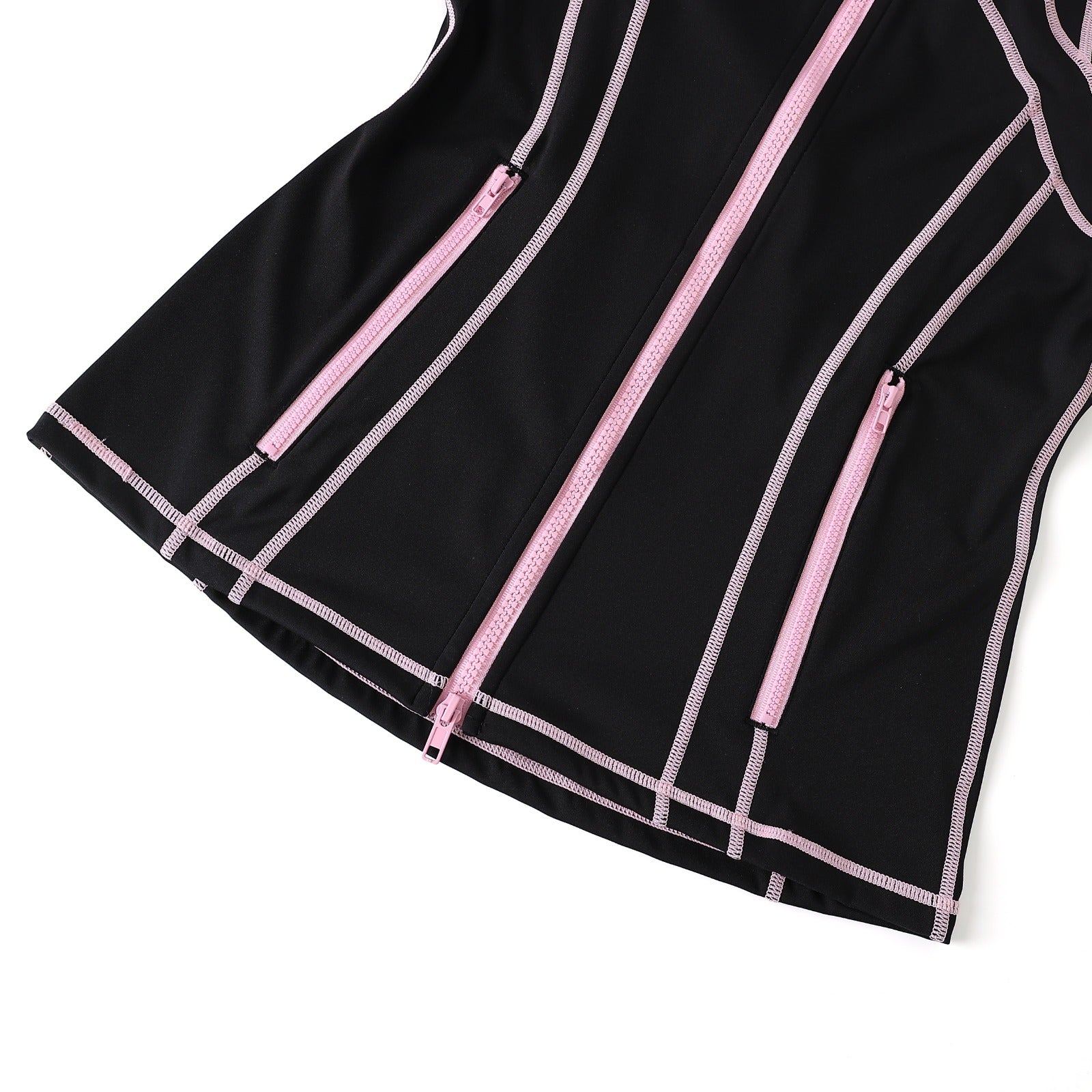AKA Black Full Zip Yoga Jacket