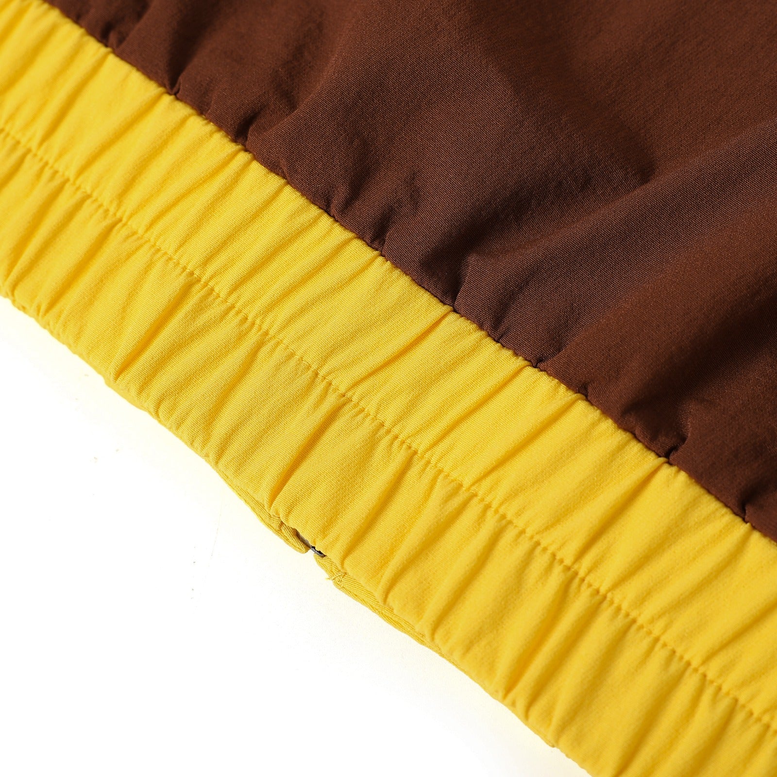 Iota Brown Full Zip Windbreaker Tech