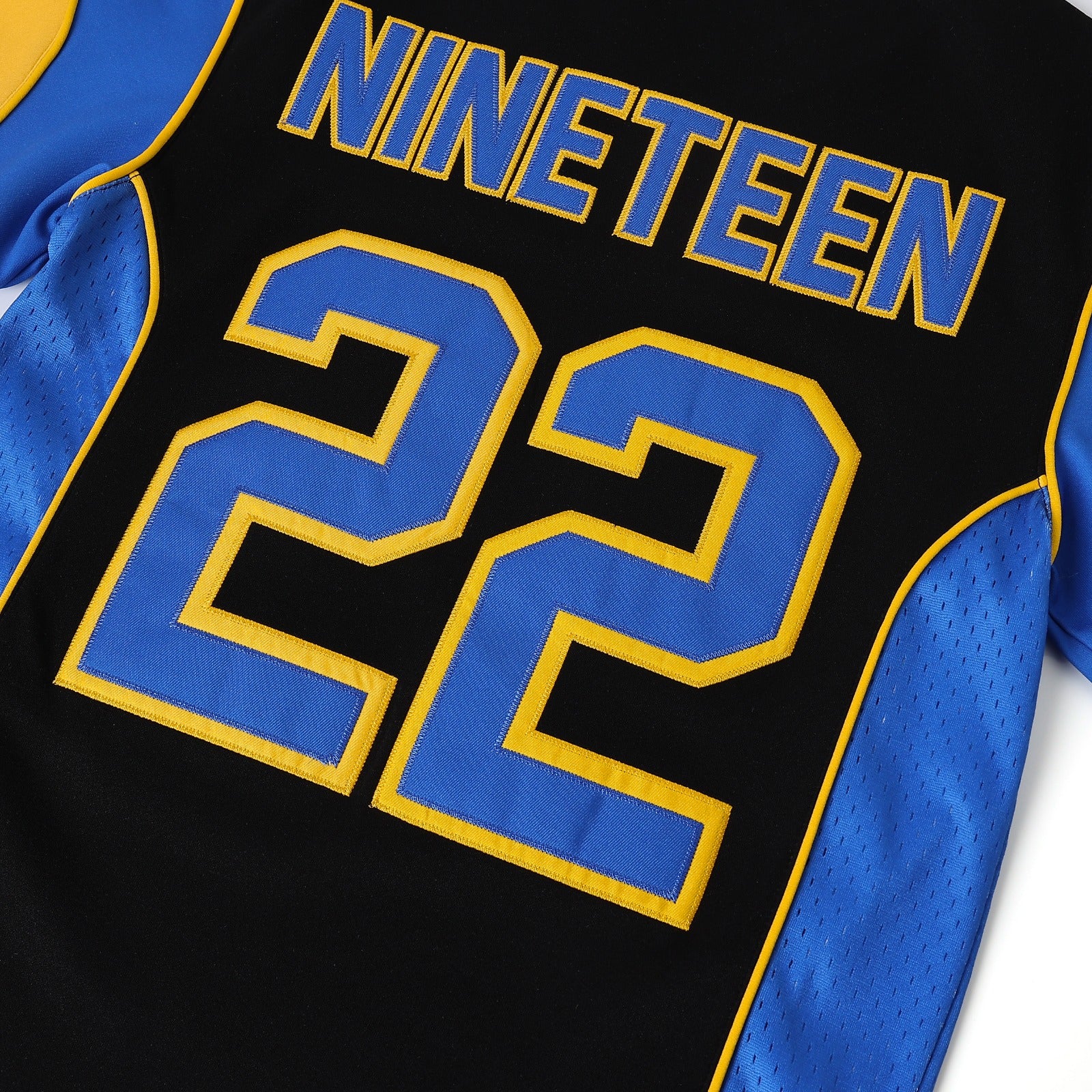 SGRho Black Football Jersey