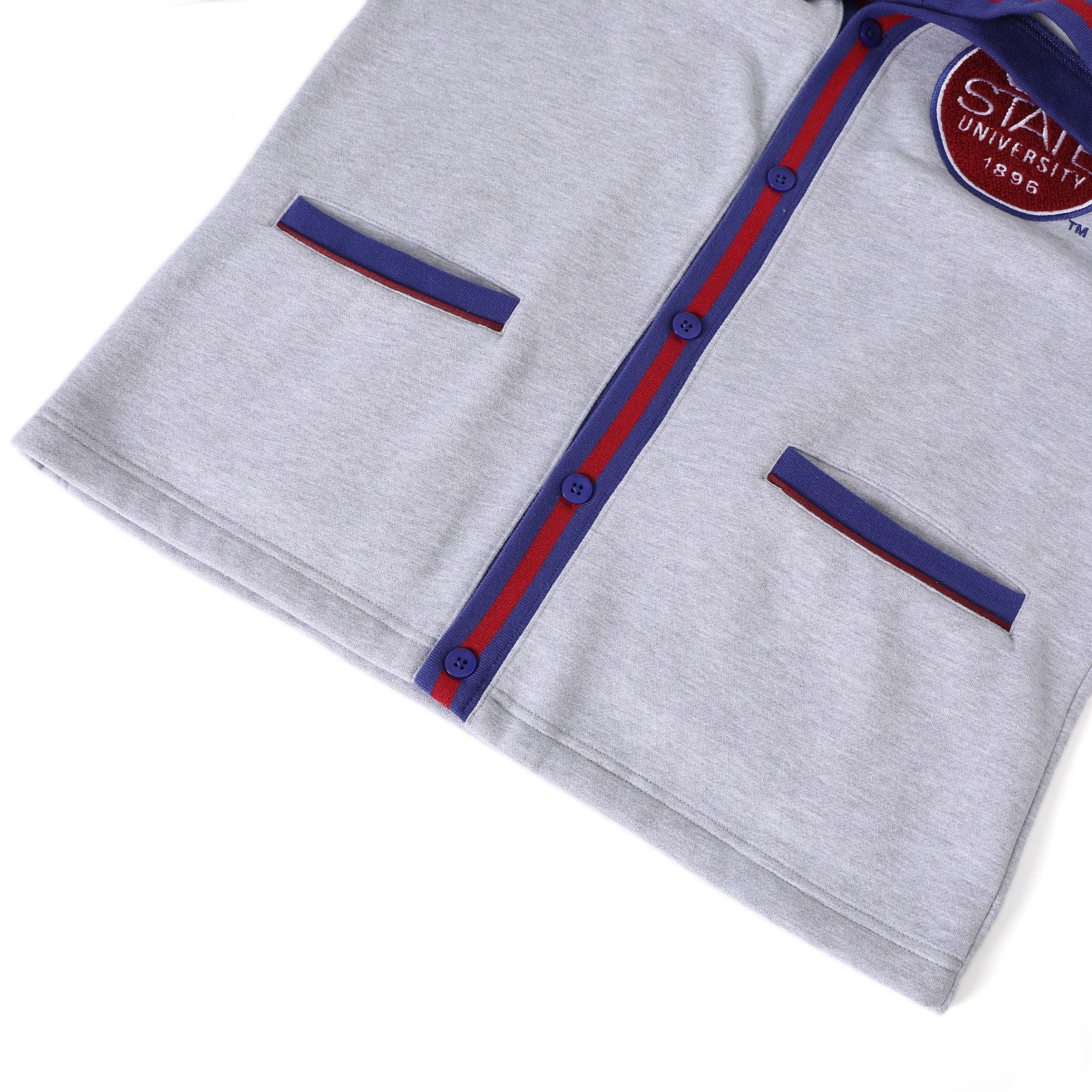 South Carolina State Heather Grey Fleece Cardigan