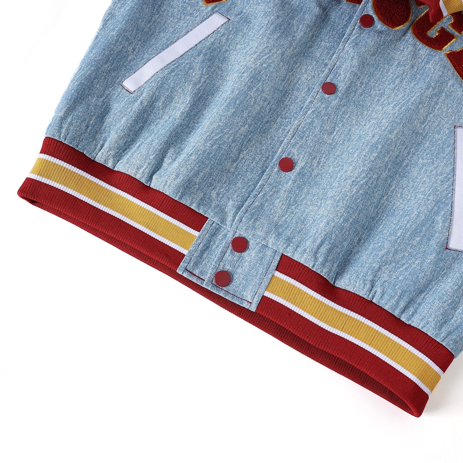 Tuskegee University Denim Bomber Jacket