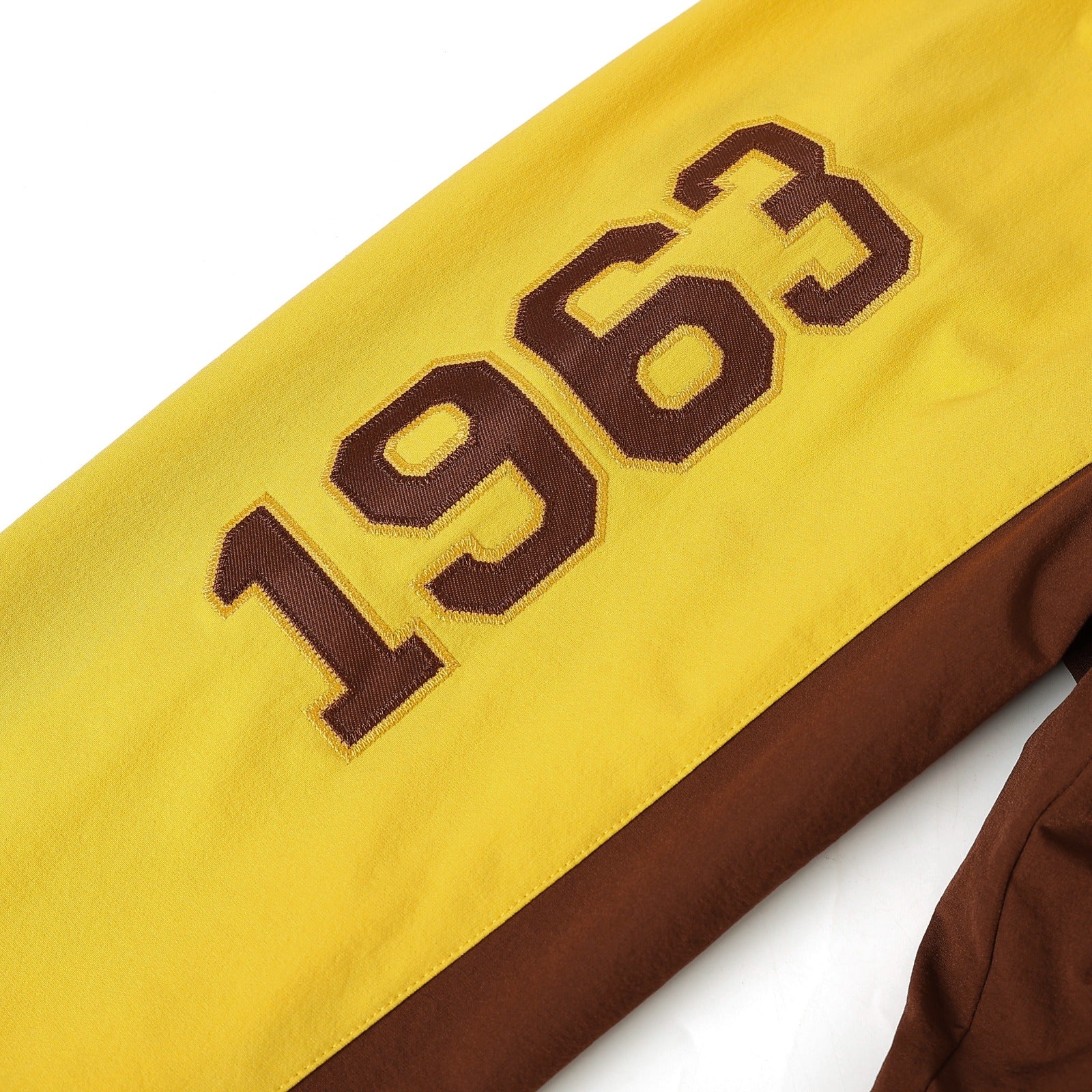 Iota Brown Full Zip Windbreaker Tech
