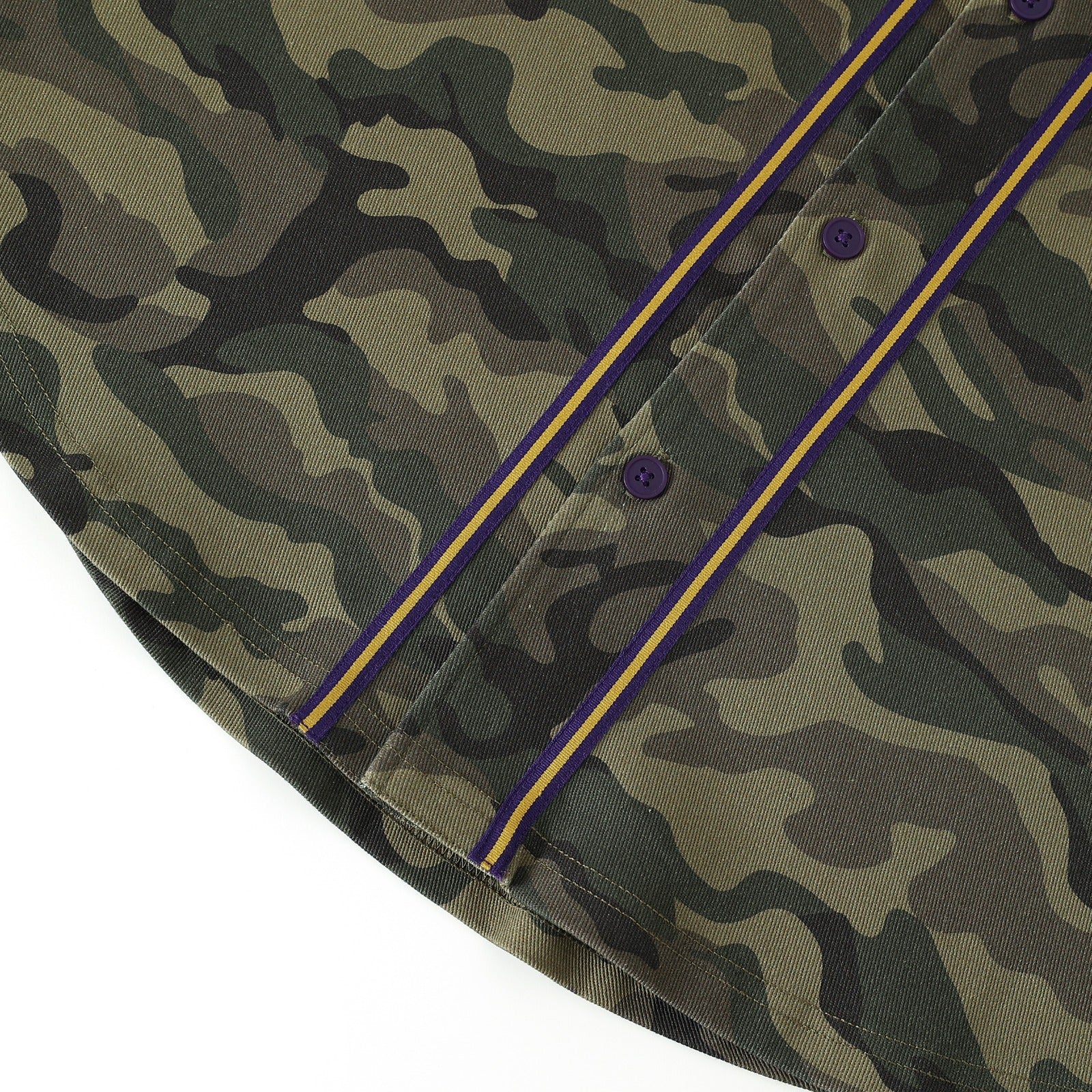 Omega Camo Button-Up Baseball Jersey