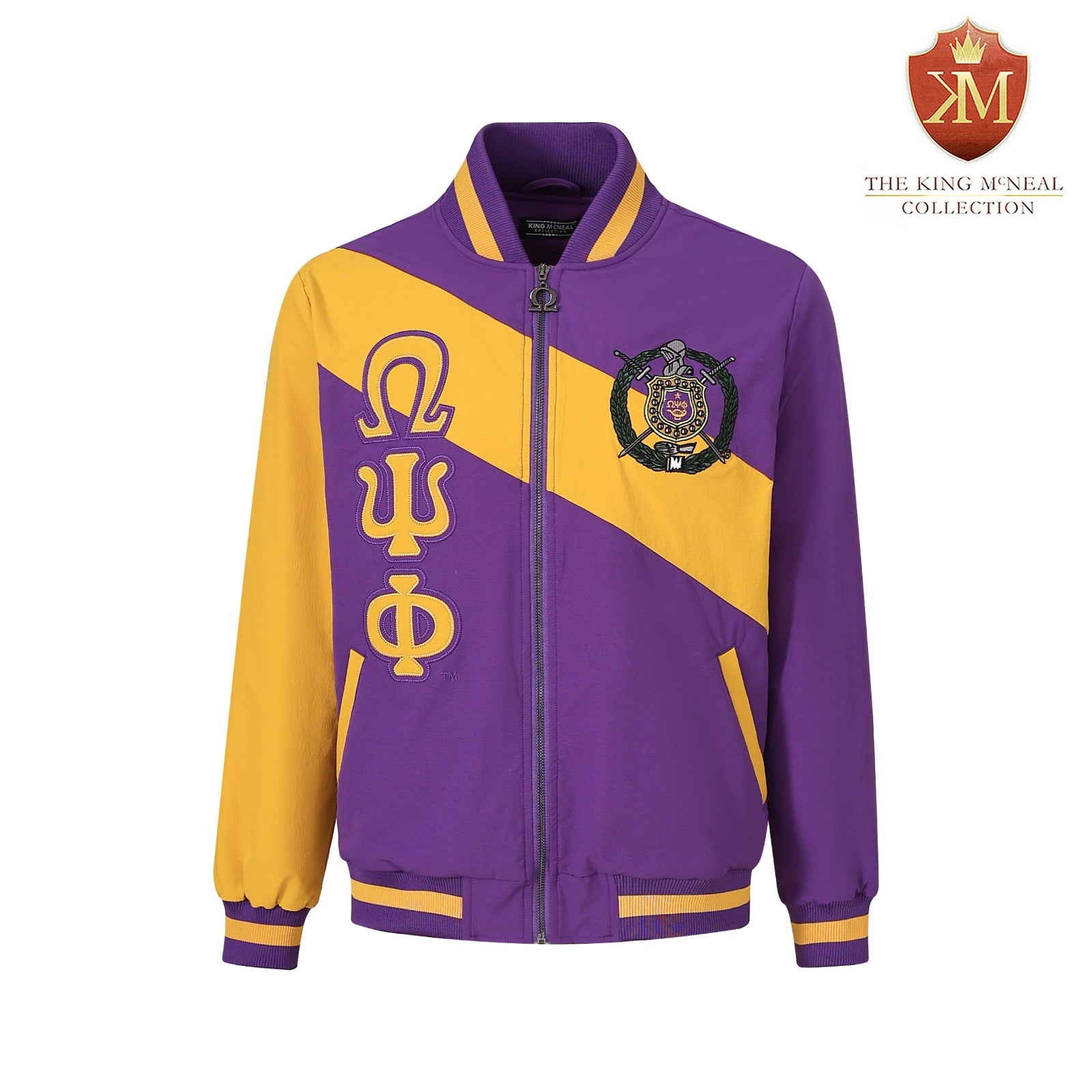 Omega Full-Zip Windbreaker Jacket