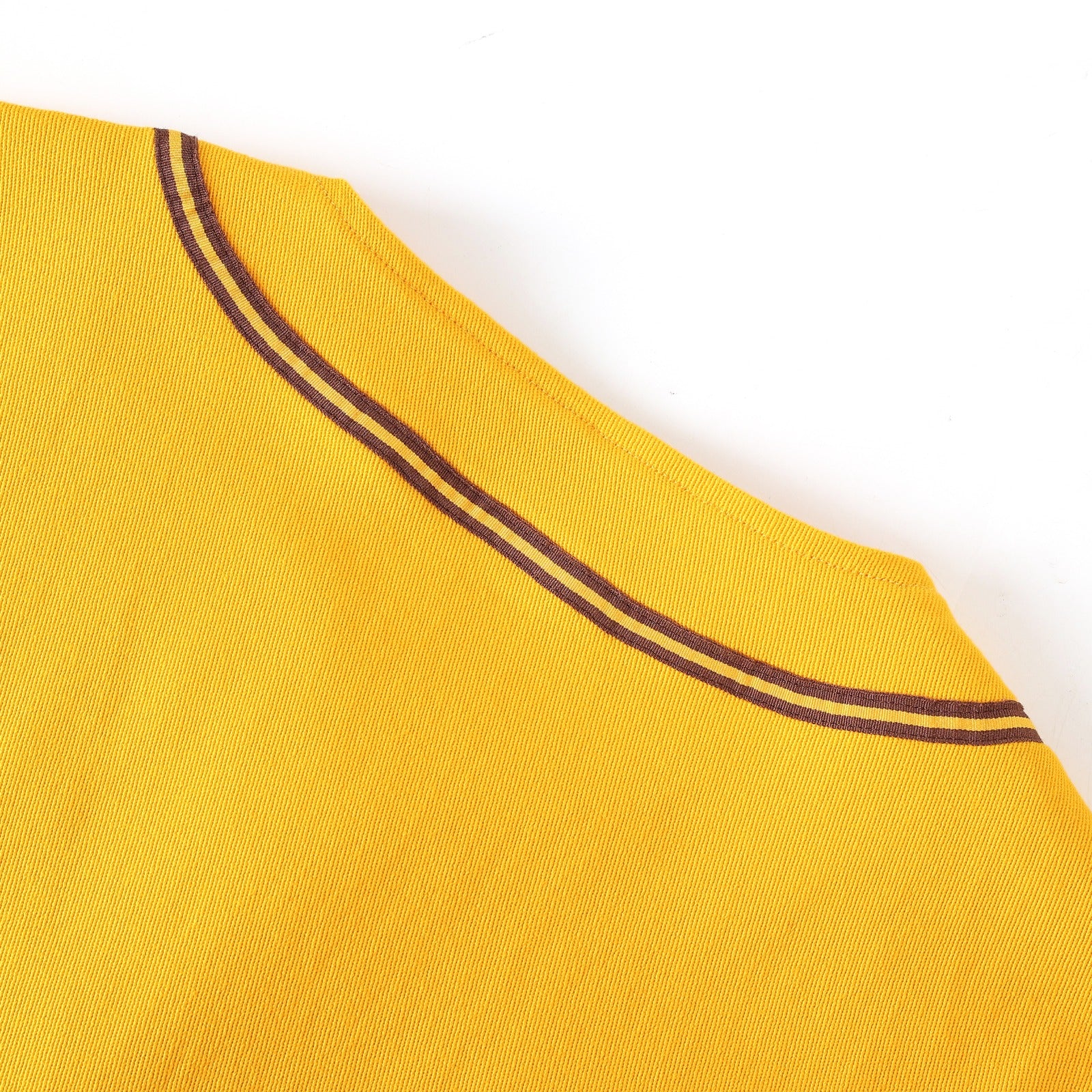 Iota Gold Button-Up Baseball Jersey