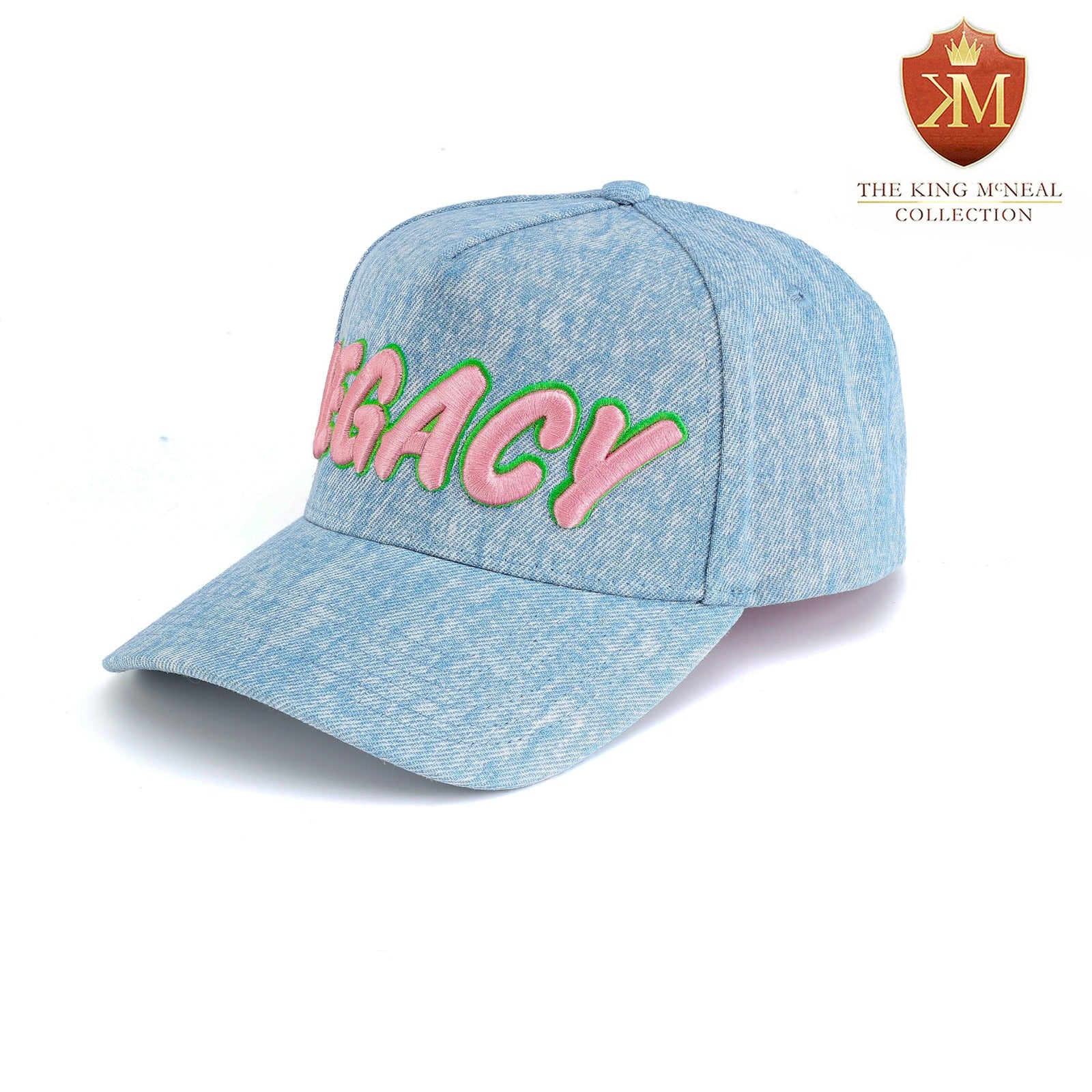 AKA Light Denim Legacy Snapback Hat