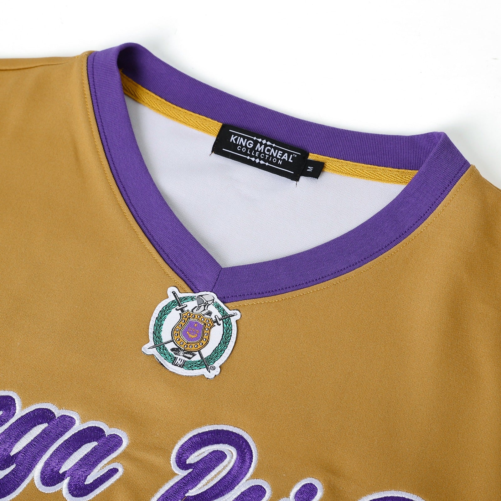 Omega Old Gold Football Jersey