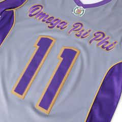 Omega Grey Football Jersey