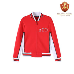 Delta Red Air Tech Fleece Warm Up Jacket