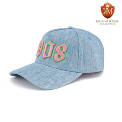 AKA Light Denim 1908 Snapback Hat