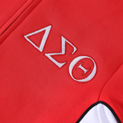 Delta Red Air Tech Fleece Warm Up Jacket