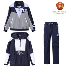 Jackson State Blue Windbreaker Tech Pants