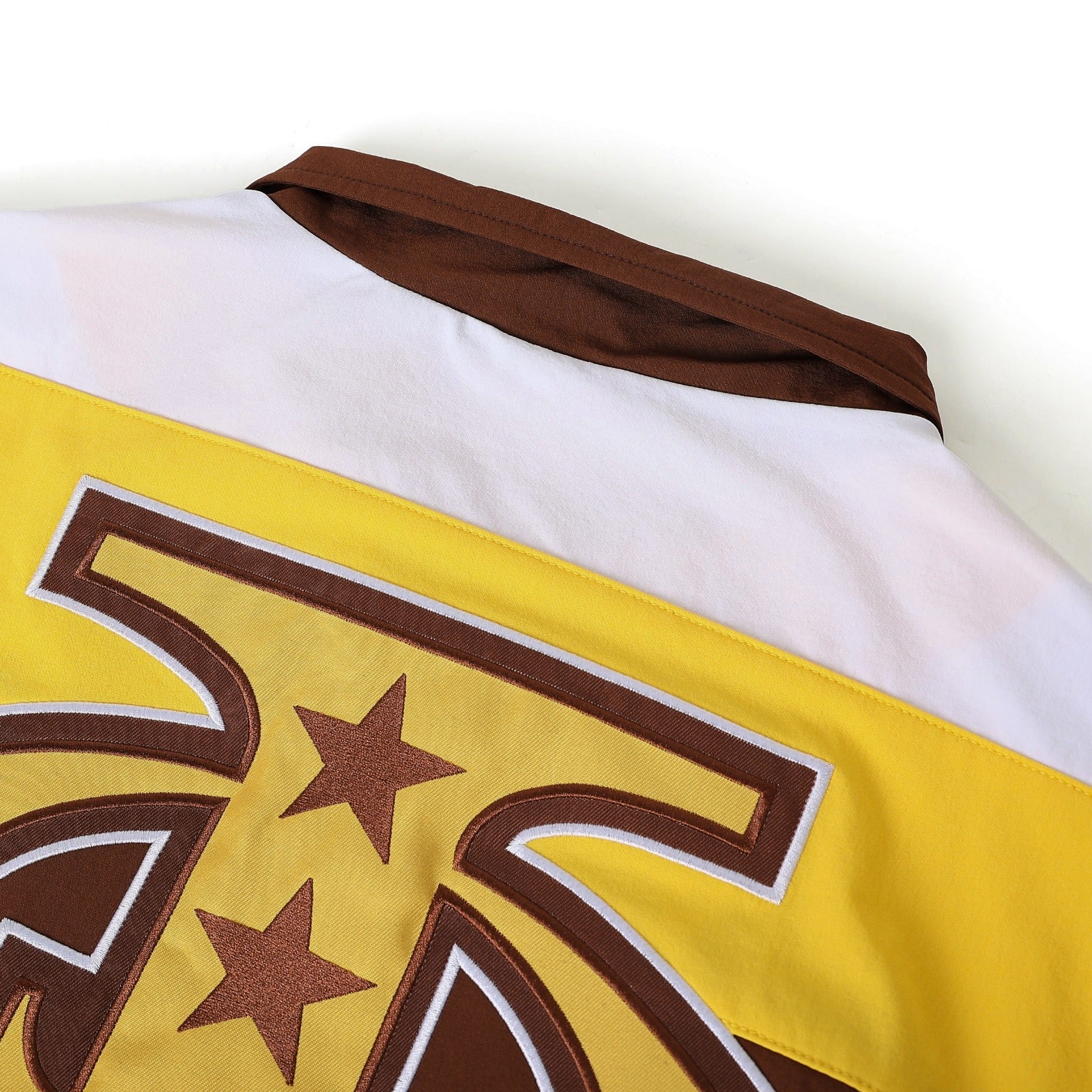 Iota Brown Full Zip Windbreaker Tech
