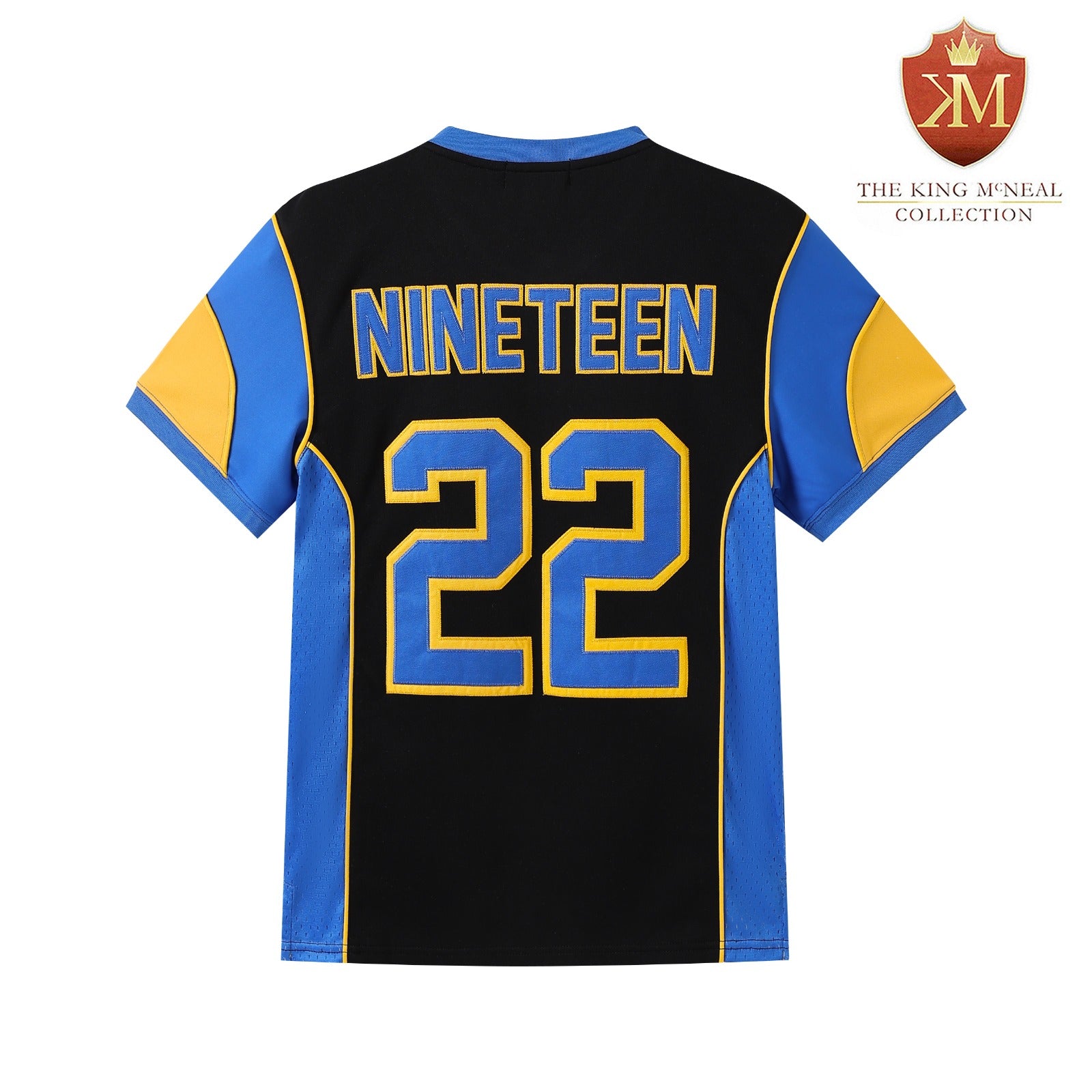 SGRho Black Football Jersey