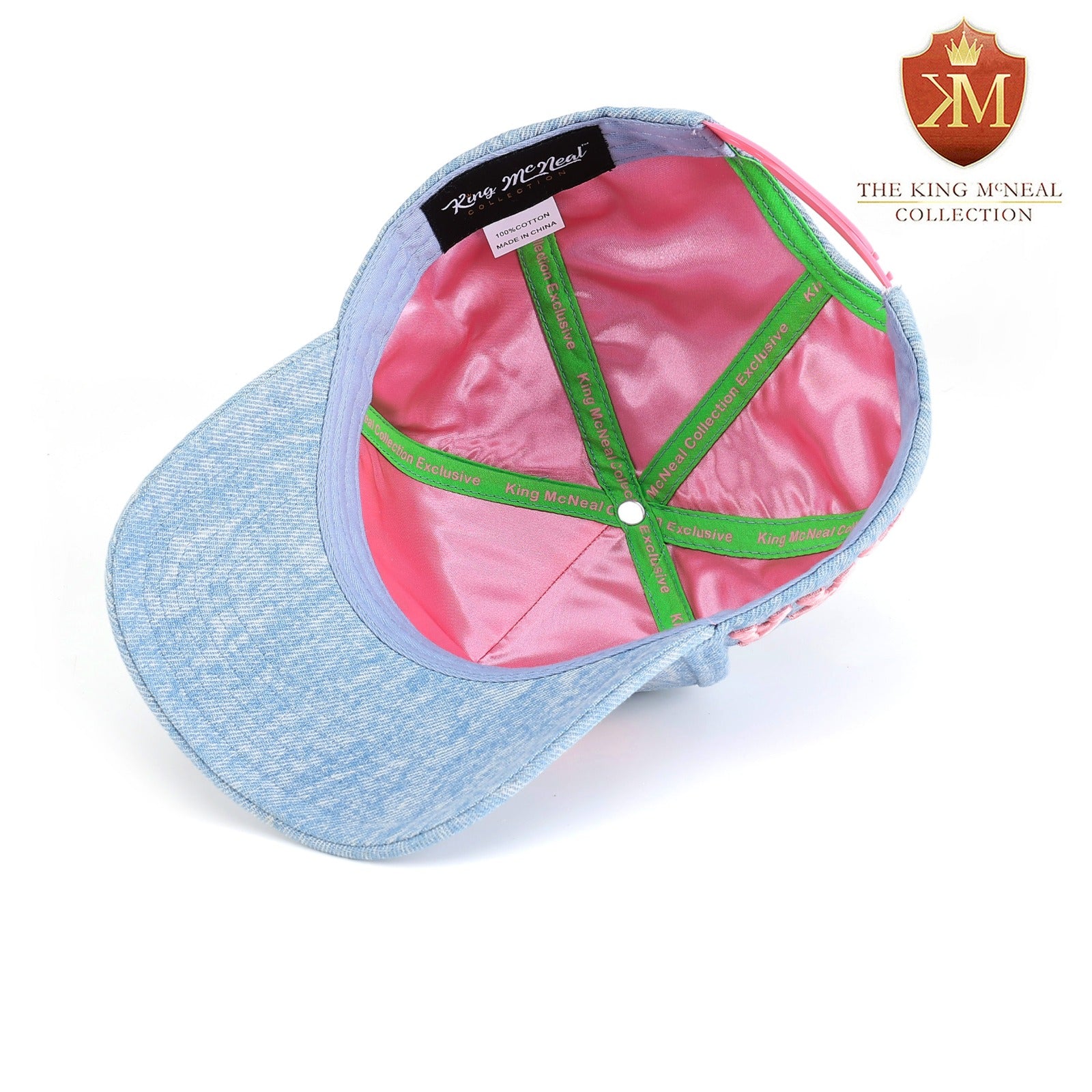 AKA Light Denim Legacy Snapback Hat