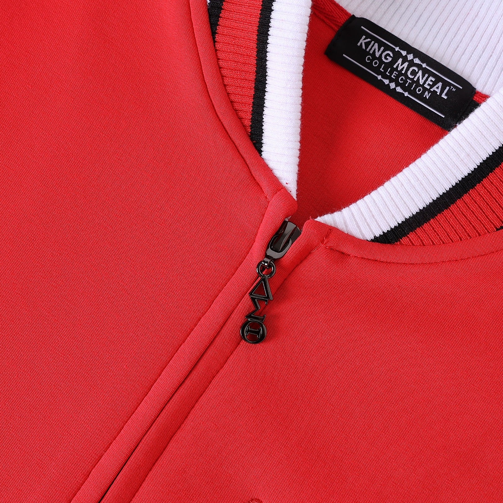 Delta Red Air Tech Fleece Warm Up Jacket