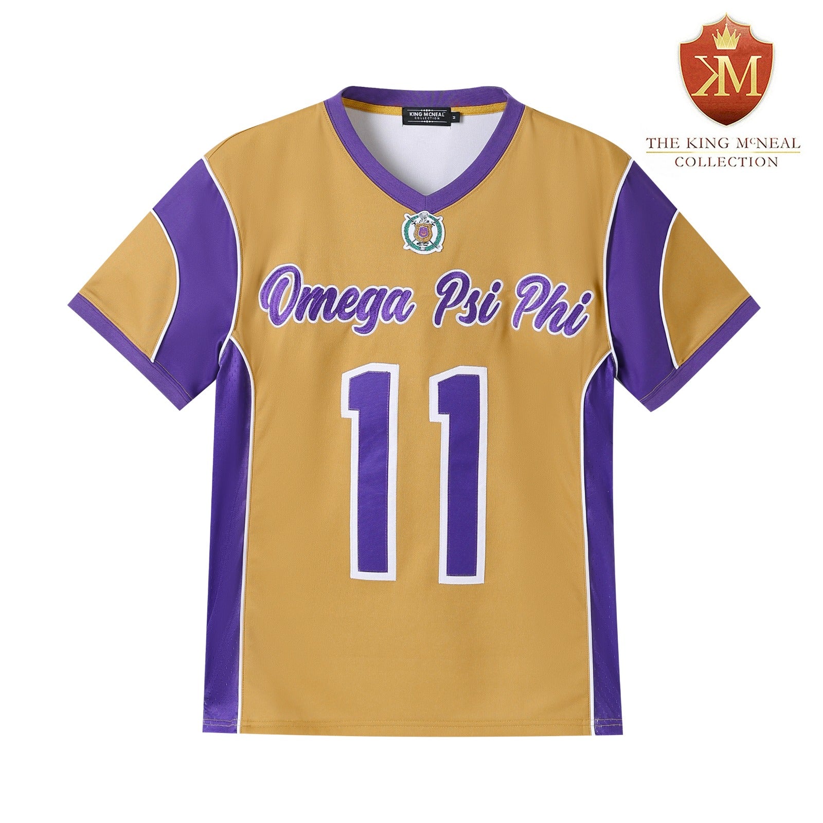 Omega Old Gold Football Jersey