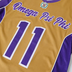 Omega Old Gold Football Jersey