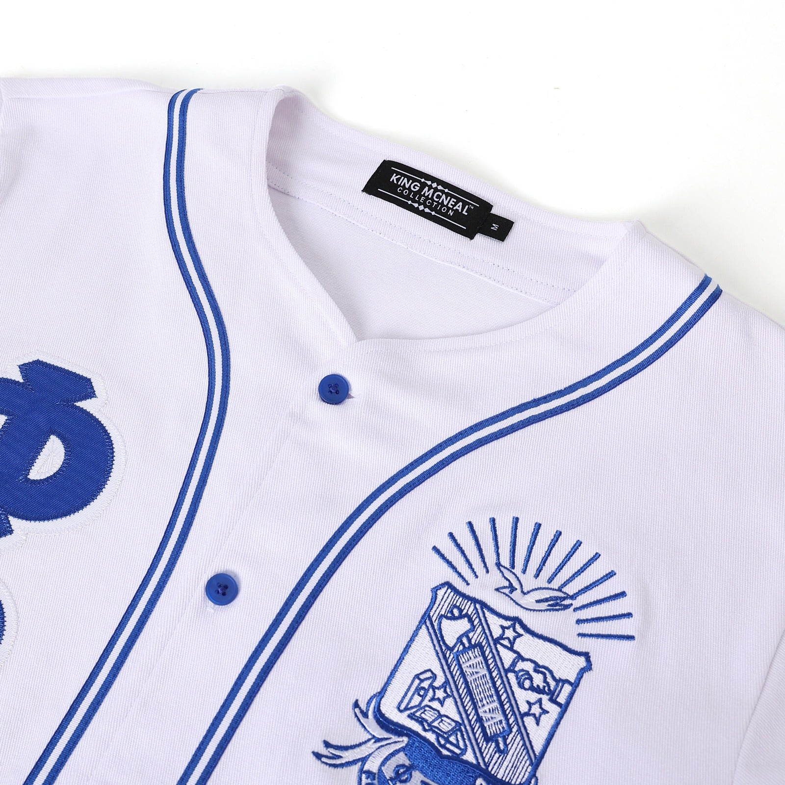 Sigma White Baseball Jersey