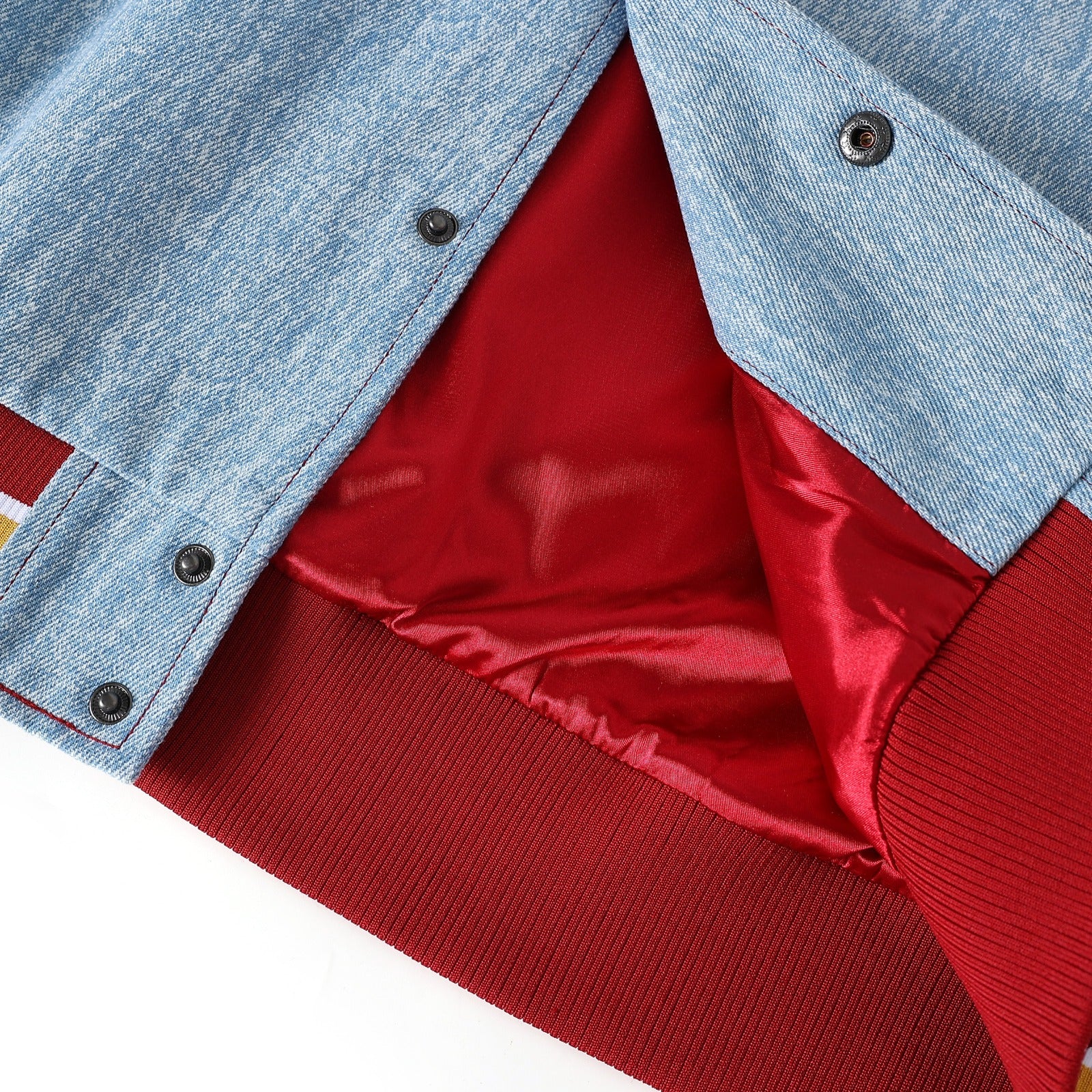 Tuskegee University Denim Bomber Jacket