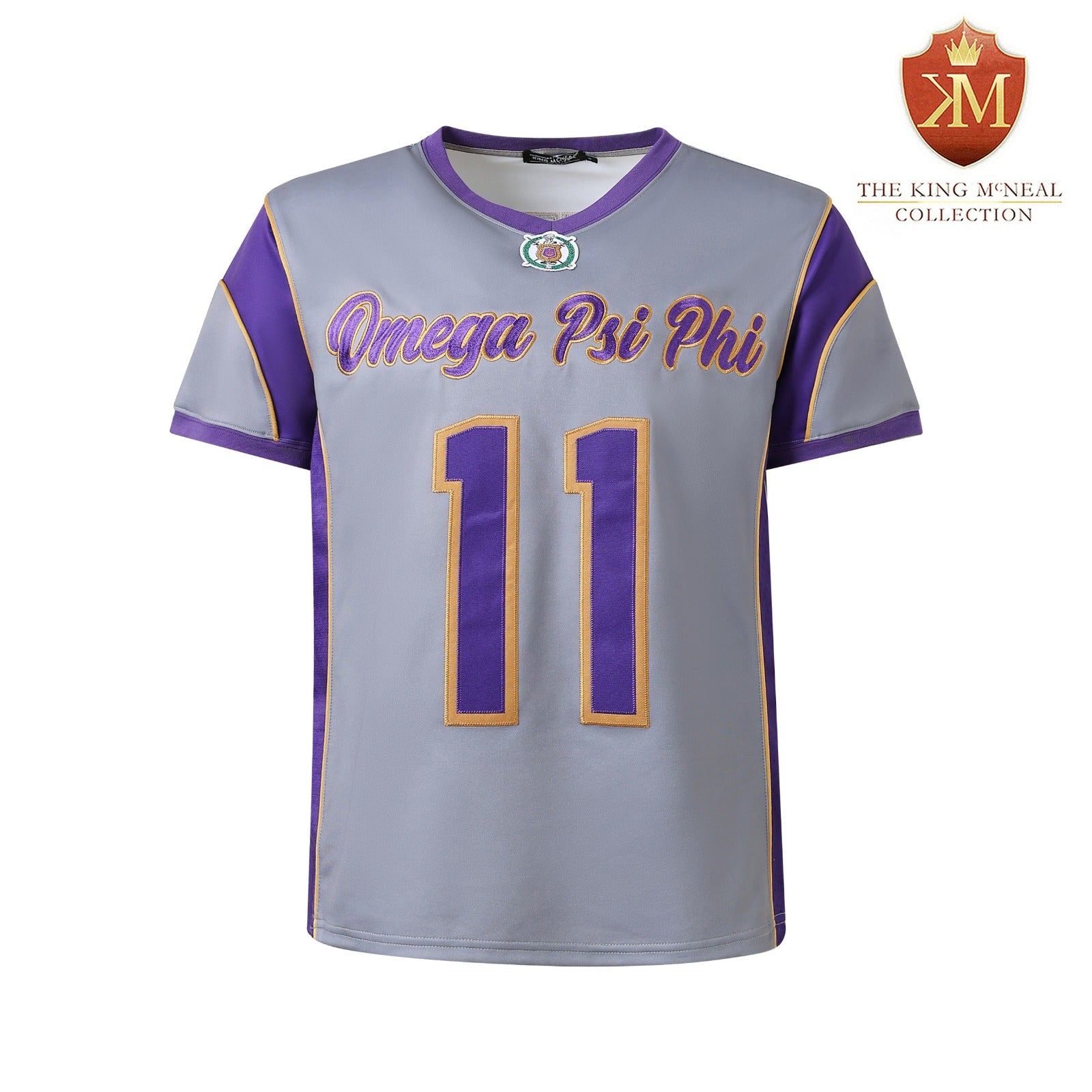 Omega Grey Football Jersey