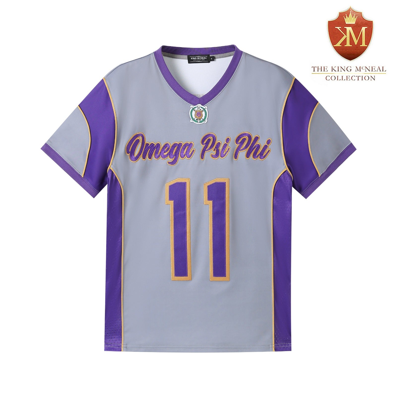 Omega Grey Football Jersey