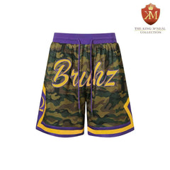 Omega Camo Heavy Mesh Basketball Shorts