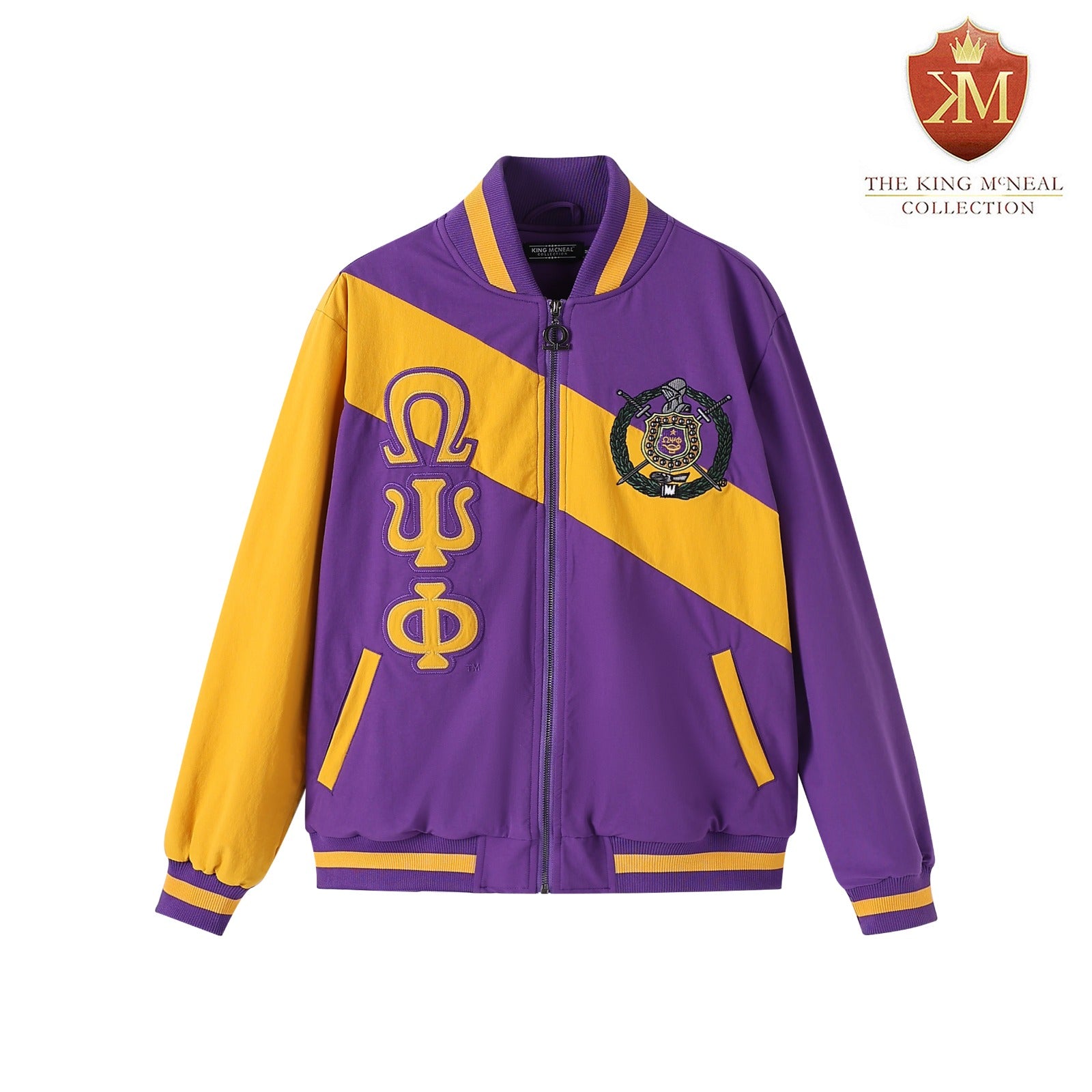 Omega Full-Zip Windbreaker Jacket – The King McNeal Collection