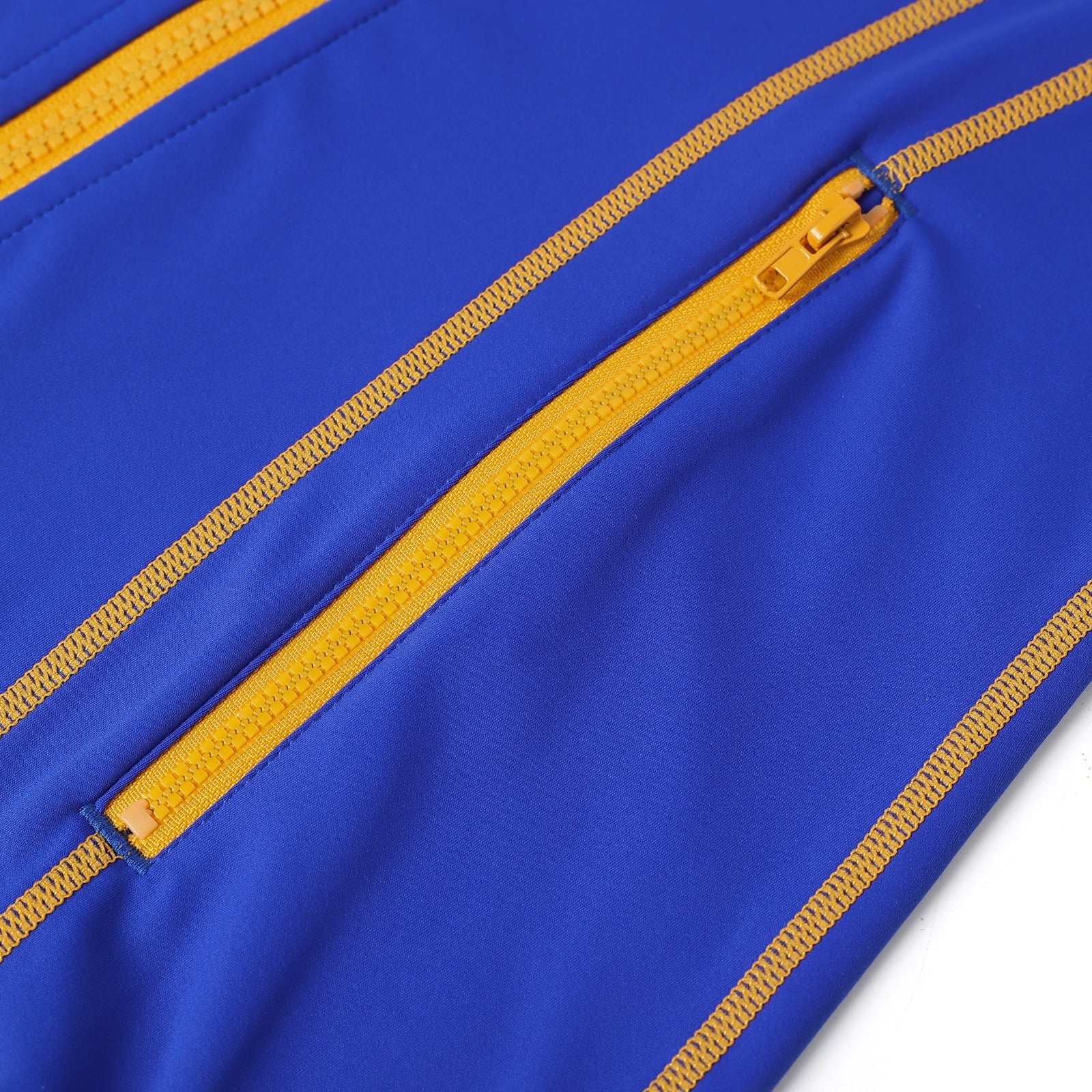 SGRHO Blue Full Zip Yoga Jacket