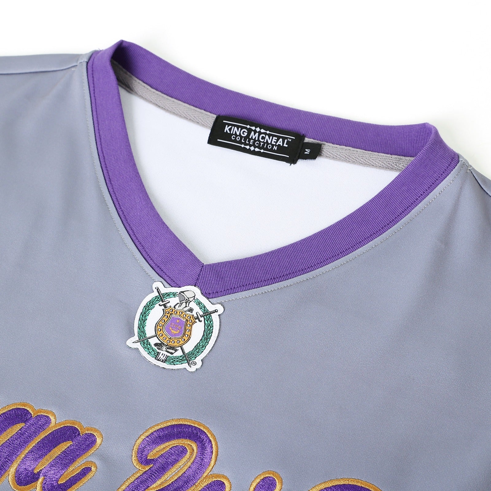 Omega Grey Football Jersey