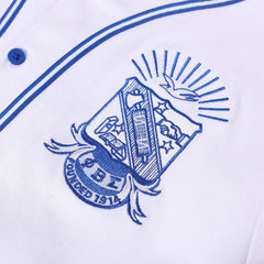 Sigma White Baseball Jersey