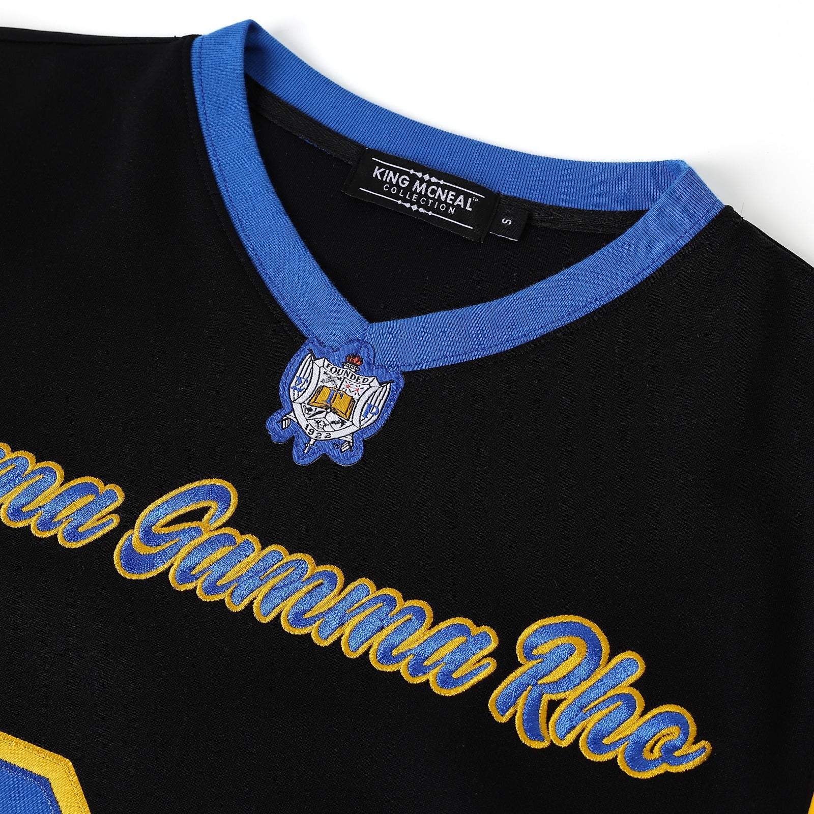 SGRho Black Football Jersey