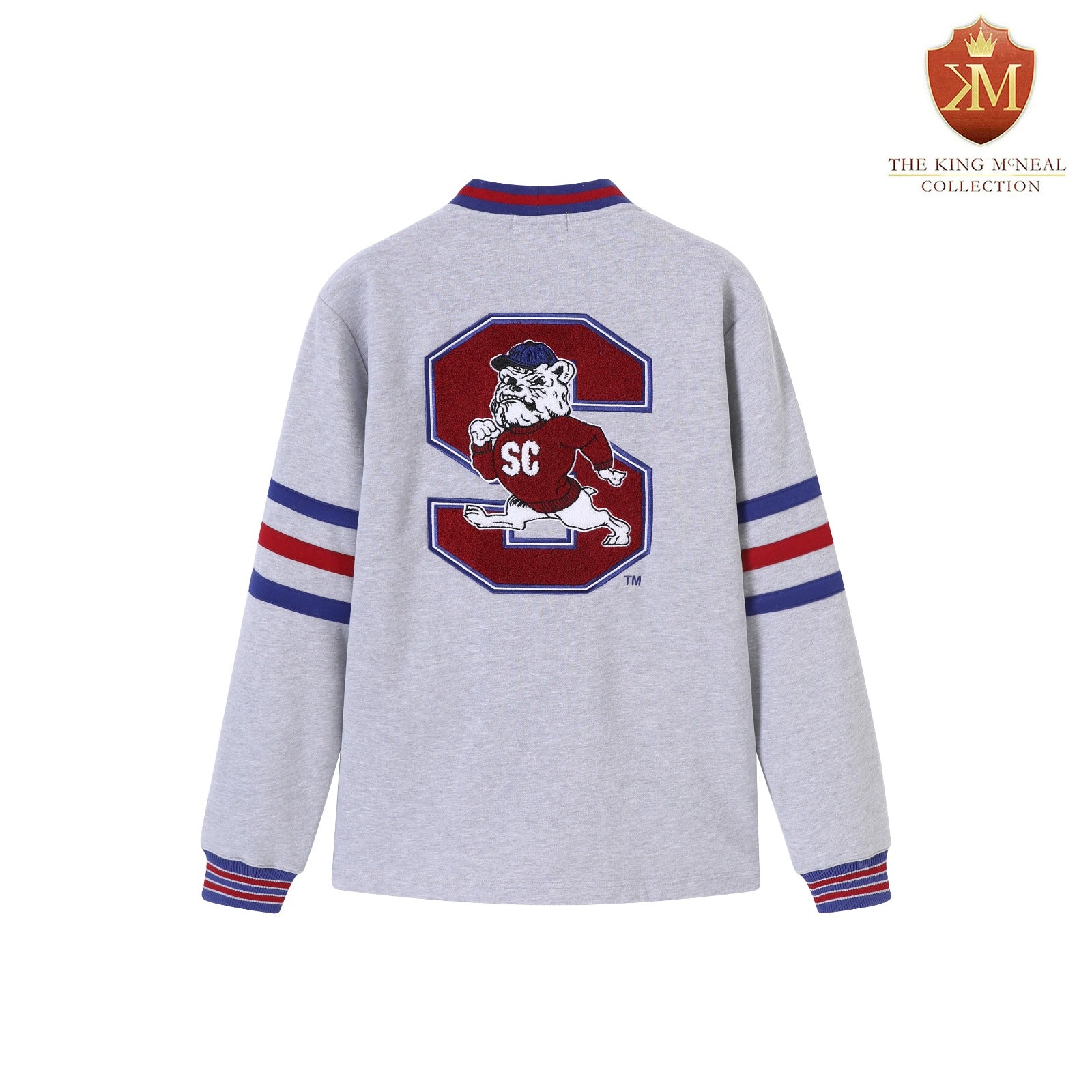 South Carolina State Heather Grey Fleece Cardigan